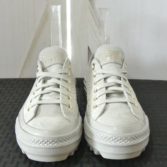 Converse Chuck Taylor® All Star® Lift Ripple Perforated Ox Sneakers - Picture 6 of 14